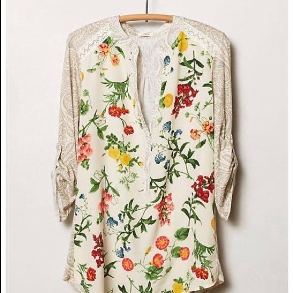 Anthro Effie Top - Picture 1 of 3